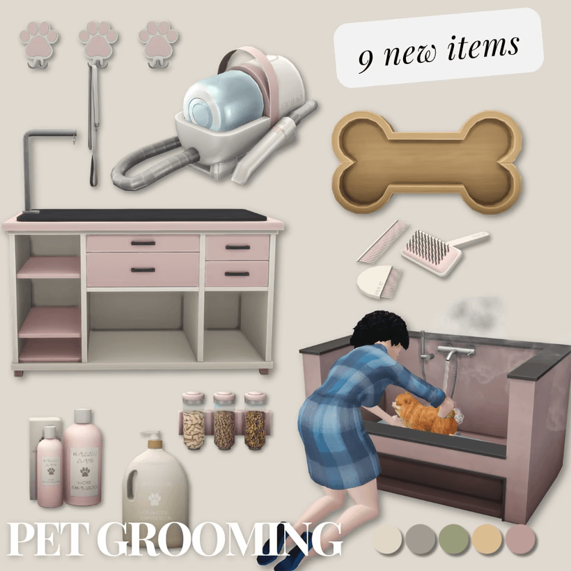 Набор предметов для груминга Pet Care Part 1